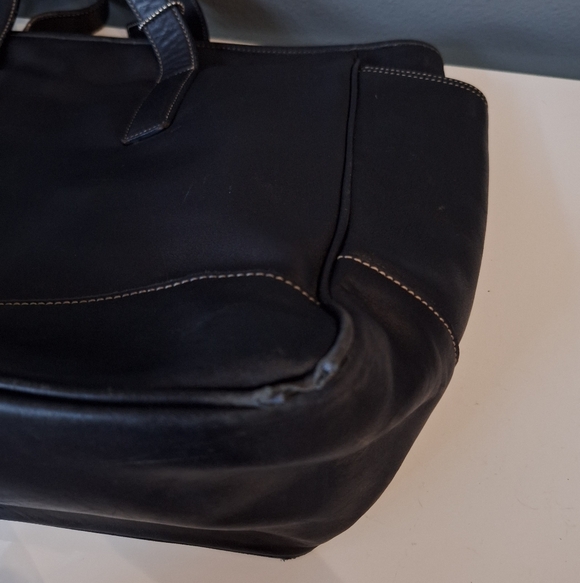 Vintage Coach Black Large Hampton Tote 5098 - Picture 13 of 13